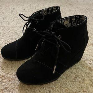 Toms Wedge Ankle Boots💗